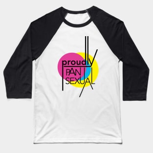 Proudly Pansexual Baseball T-Shirt